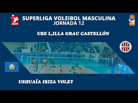 SVM1819 - Jornada 12 - UBE L´Illa Grau Castellón - Ushuaïa Ibiza Voley