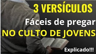 Versiculos Para Culto De Jovens Com Explicação