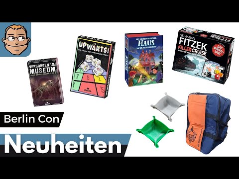 Fitzek Killercruise Würfelspiel, Upwärts - Neuheiten vom Moses Verlag – Berlin Brettspiel Con 2023