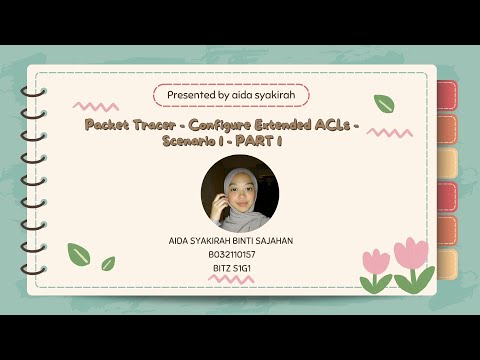 8.5.12 - Packet Tracer - Configuration Extended ACL's - Scenario 1 -  Part 1