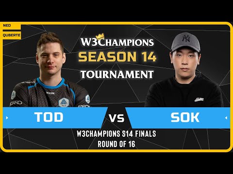 WC3 - W3Champions S14 Finals - Round of 16: [HU] ToD vs Sok [HU]