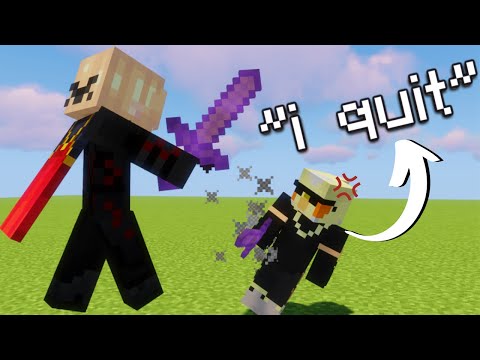 i made players RAGEQUIT in PvP duels..