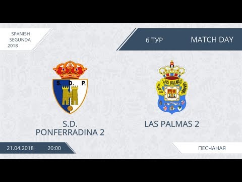 AFL18. Spain. Segunda. Day 6. S. D. Ponferradina 2 - Las Palmas 2.
