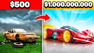 Upgrading $500 FERRARI to $1,000,000,000 FERRARI!