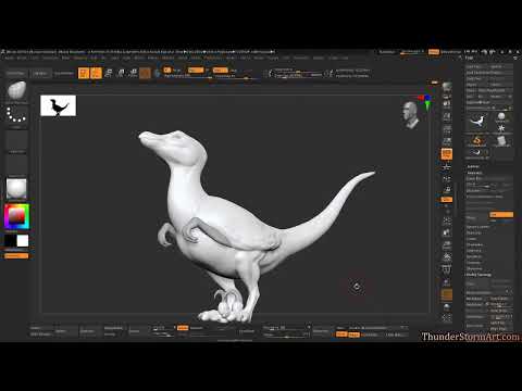 Nuggy the Chicken - Zbrush 2021.6.6