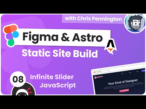 Build a Static Site with Figma Astro 8 Infinite Slider