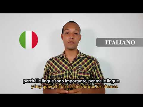 Venezuelan Polyglot speaking 8 languages