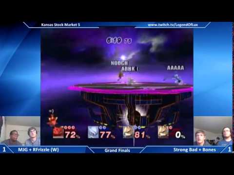 Kansas Stock Market 5 - Project M Doubles - Grand Finals - MJG + RFrizzle vs. Strong Bad + Bones