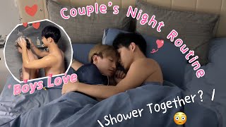 Boys Love💓 Shower With Boyfriend😳 Gay Couple's Romantic Night Routine 🥰 *So Sweet*
