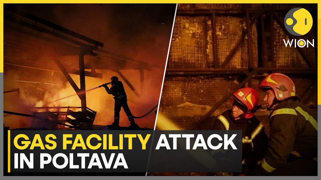 Russia-Ukraine War: Gas Facility Attack In Poltava Kills Four | WION News