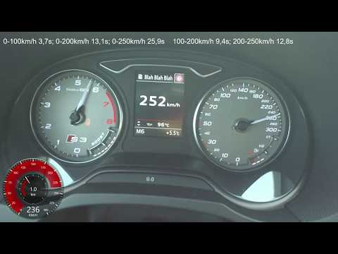 Audi S3 8V Sportback S-tronic Stage 2 410KM 540Nm Launch Control