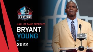 Bryant Young's Full Hall of Fame Speech | 2022 Pro Football Hall of Fame | NFL