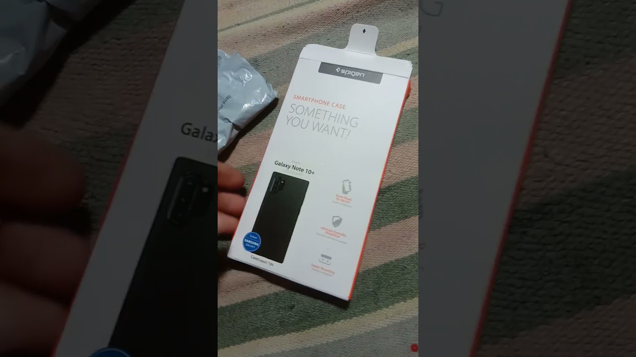 Spigen Back Cover by Galaxy Note 10 plus...Best Cover in the world #shorts