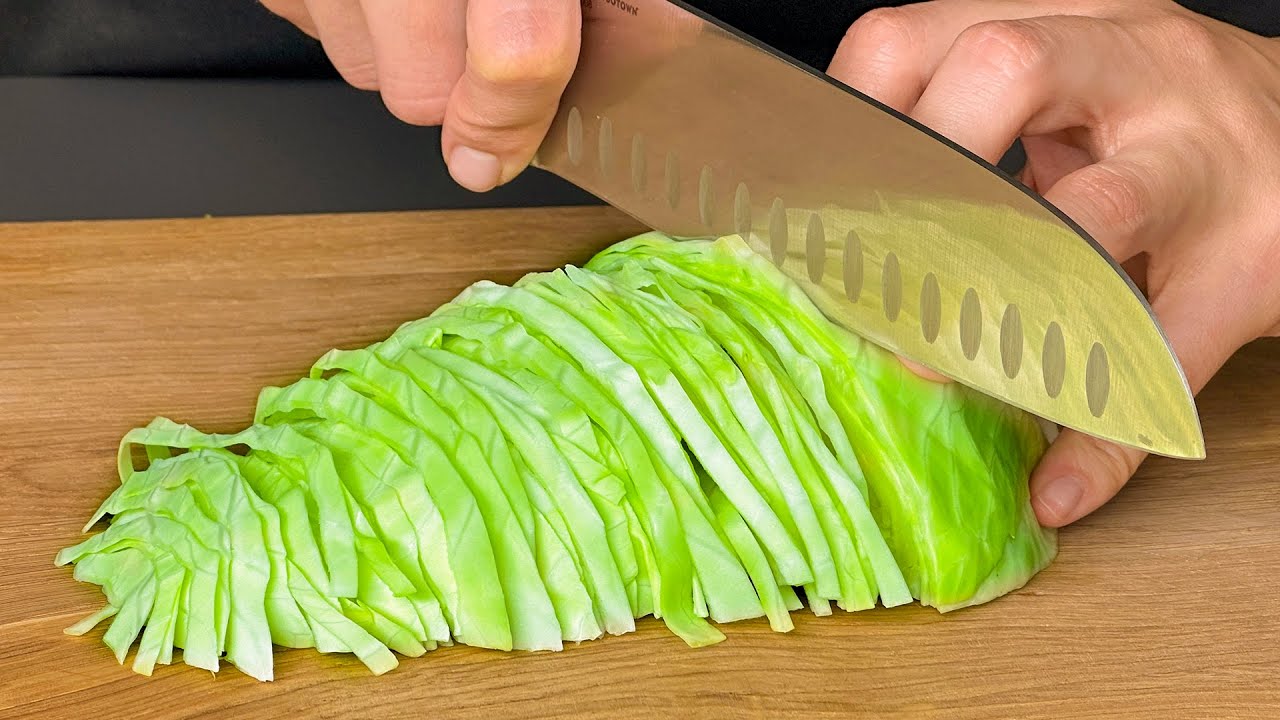 In the summer you should eat more cabbage! Incredibly delicious new way to cook cabbage