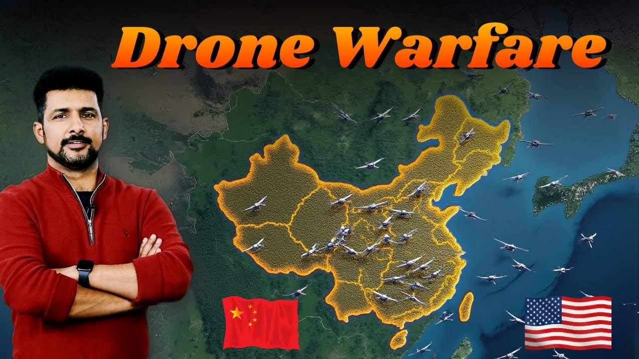 The Great Game of Future Drone Warefare between China and the USA | Faisal Warraich