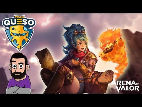 ¡¡JUGANDO COMPETITIVO CON TEAM QUESO VS QLASH!! | Navalha - Arena of Valor