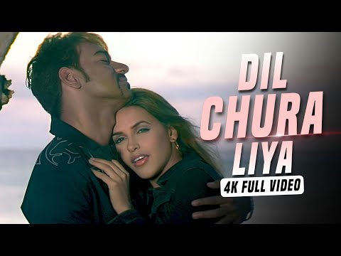 Dil Chura Liya - 4K Video | Ajay Devgan & Neha Dhupia | Qayamat | Real4KVideo