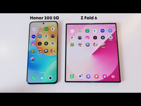 Honor 200 5G Vs Z Fold 6 – Full SPEED TEST