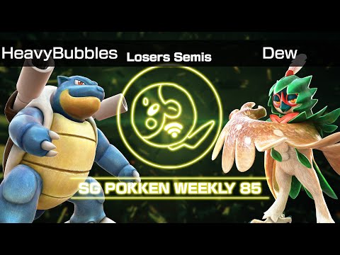 SGPW v. 85 -  Pokkén DX Losers Semis: HeavyBubbles (Blastoise) vs. Dew (Decidueye)