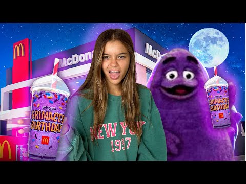 Tomei o GRIMACE SHAKE e Coisas Estranhas Aconteceram Aqui em Casa!