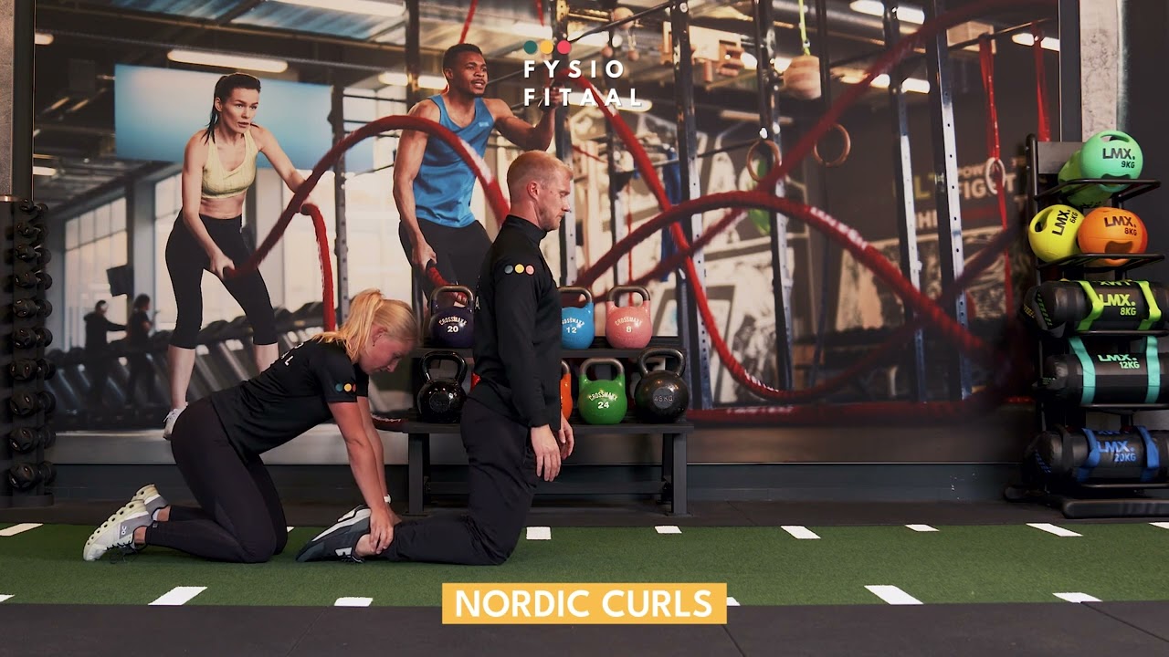 Video thumbnail: Nordic curls - instructional video