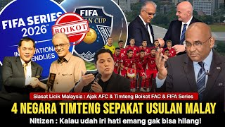 Download lagu Iri besar Malaysia ke Indo : Malay ajak AFC & Negara timteng boikot FAC & FIFA Series, 4 Negara Acc. mp3