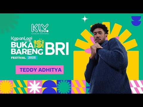 TEDDY ADHITYA Live Performance KLBB BRI Festival 2025