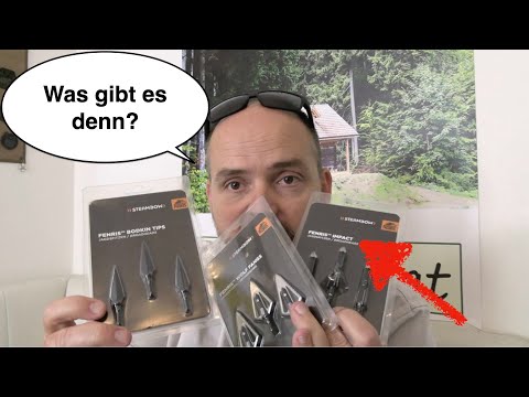 Jagdspitzen, Broadhead und Bodkins für Bogen und Armbrust