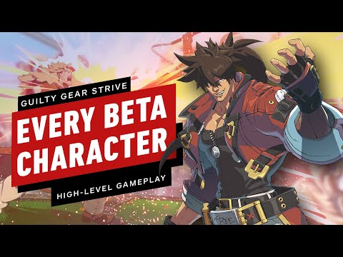 Guilty Gear Strive: High-Level Gameplay of Every Beta Character thumbnail