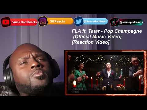 FLA ft. Tatar - Pop Champagne (Official Music Video) | REACTION