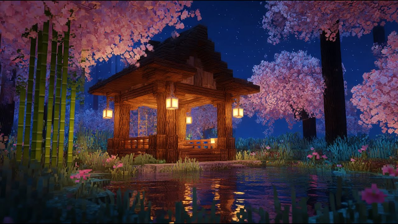 🌧️ Lo-fi Minecraft Rain Ambience – Chill & Sleep Music (No Ads, 6H) 💤