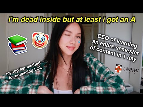 I studied for my exam from scratch in 8 hours & passed LMAO 😎