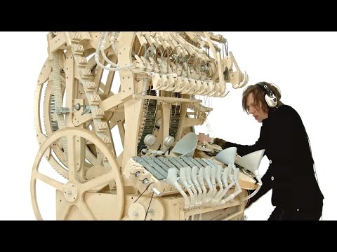 Wintergatan - Marble Machine (music instrument using 2000 marbles)