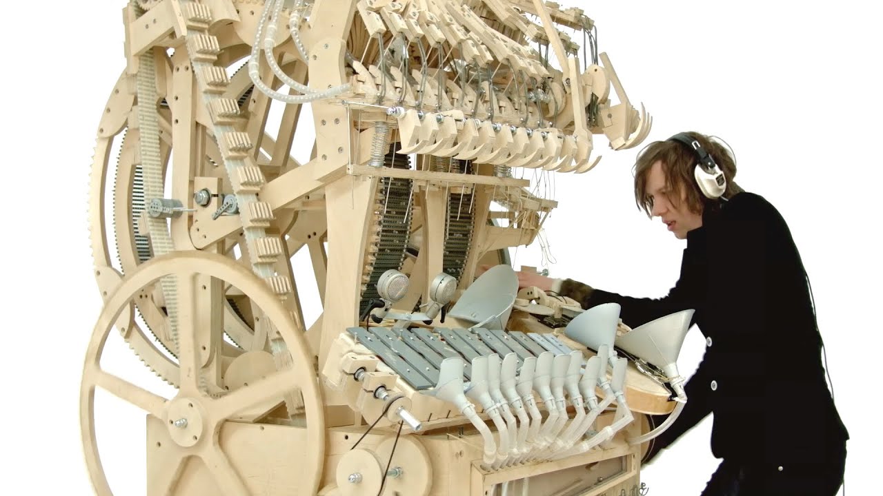 Wintergatan - Marble Machine (music instrument using 2000 marbles) - YouTube