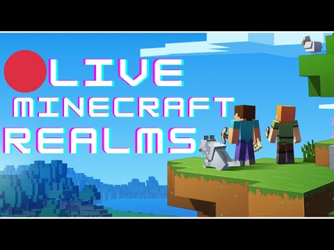 🔴Live🔴 Minecraft Bedrock Realms W/ Viewers!!!