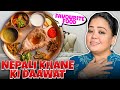 Behen Ne Di Nepali Khaane Ki Dawat Bharti Singh Harssh Limbachiyaa Golla
