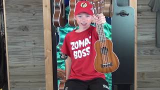 Video thumbnail for Lanikai Mahogany Ukulele Review by Noah - Zomac School of Music by Zomac School of Music