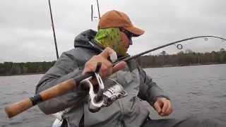 preview picture of video 'Kayak Bass Fishing - Macon Georgia'