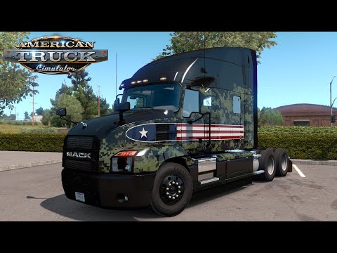 ATS 1.37: MACK ANTHEM NEW TRUCK (American Truck Simulator)