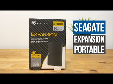 Seagate Expansion 5TB External HDD - USB 3.0 for Windows and Mac