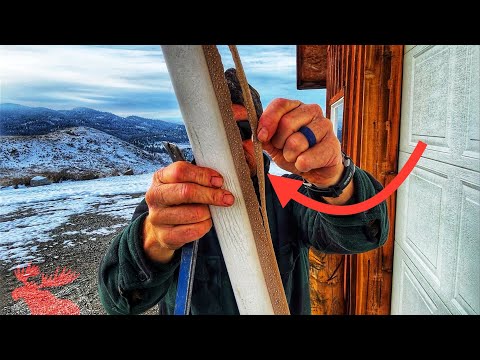 How to Replace the Weather Stripping on a Garage Door...& SAVE MONEY!