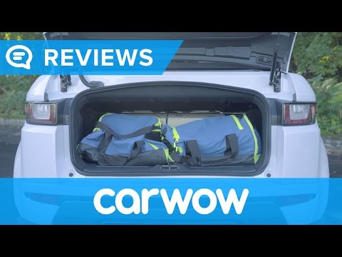 Range Rover Evoque Convertible 2017 SUV practicality review | Mat Watson Reviews
