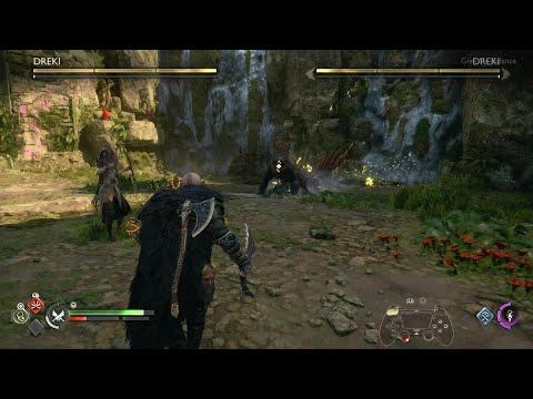 God of War Ragnarök: Double Dreki Boss Fight – Surviving the Shockwave Onslaught!