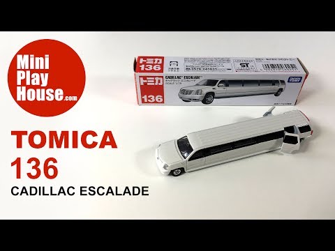 Tomica 136 Cadillac Escalade - Unboxing Taraka Tomy Die-cast toy car