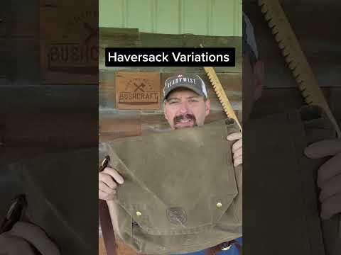 Win a Waxed Canvas Haversack – Enter Now! #burningriverbushcraft