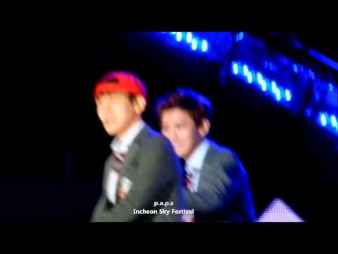 130914 Exo K - Growl @ Incheon Sky Festival