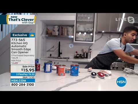 Kitchen HQ Automatic Smooth Edge Can Opener