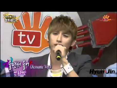 120914 SonbadakTV Idol N-train - One Last Cry (Acoustic version)