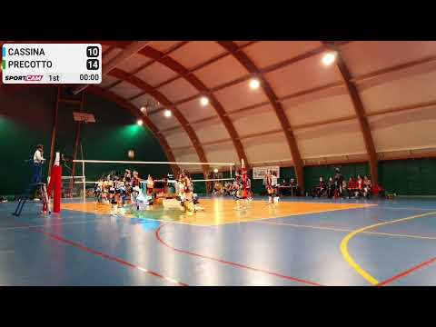 Juniores CSI, Pizzaut Pallavolo Cassina vs Precotto, parte del primo set  - 19/02/2022