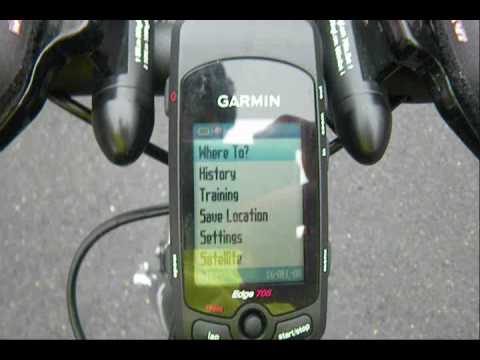 Garmin Edge 705 Cycling GPS - On Street Routing